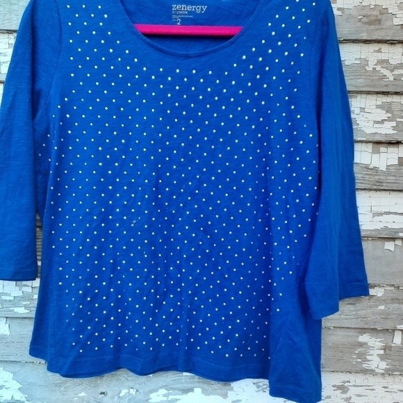 🌟 Chicos Zenergy shirt size 2 medium - Picture 4 of 4